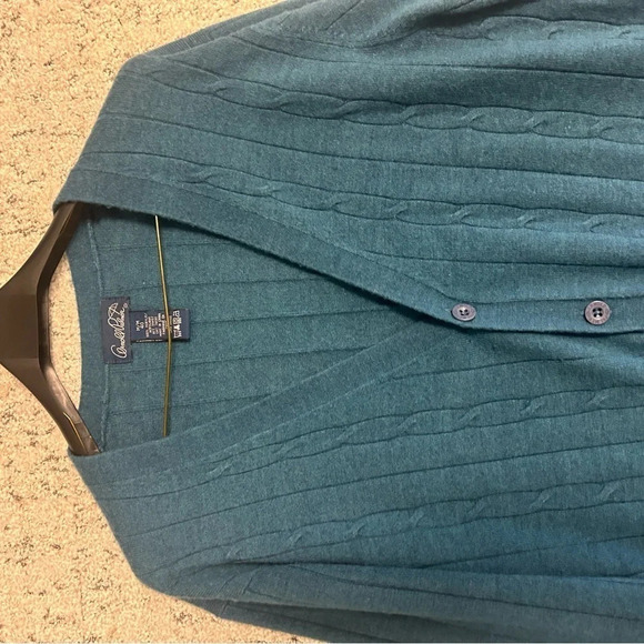 Arnold Palmer vintage acrylic cardigan M mint condition- fits larger - Picture 4 of 8